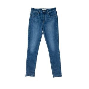 Levi’s 721 High Rise Skinny 30x30 (W30 x L30) Dark Wash Denim Jeans Classic